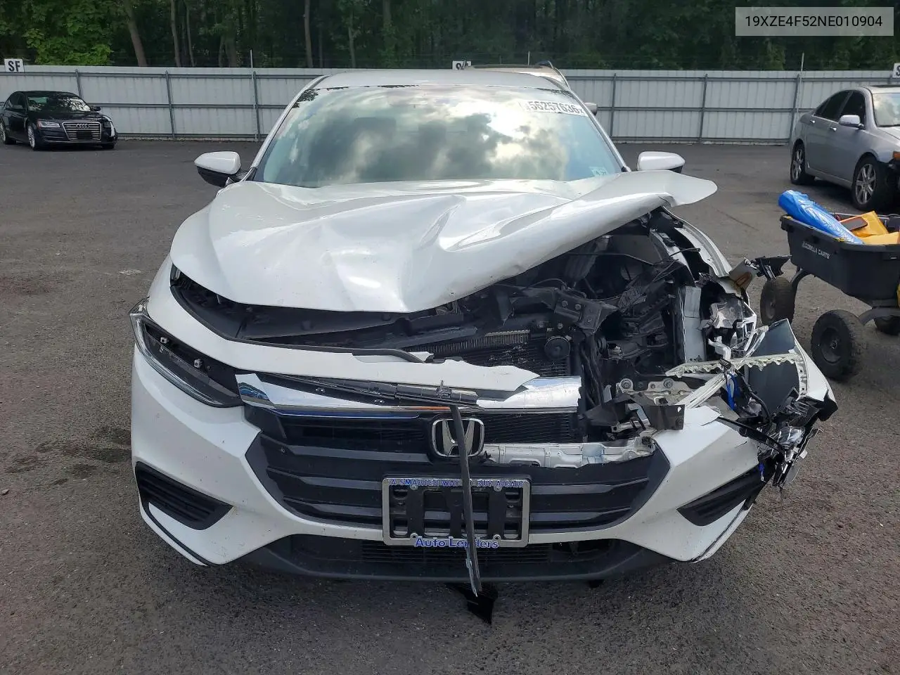2022 Honda Insight Ex VIN: 19XZE4F52NE010904 Lot: 56257636