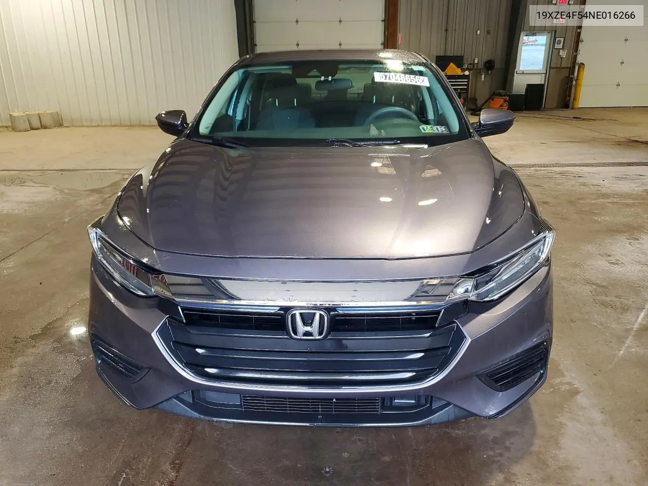 2022 Honda Insight Ex VIN: 19XZE4F54NE016266 Lot: 57048656
