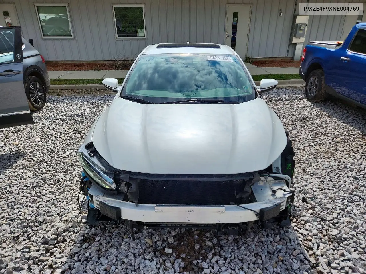 2022 Honda Insight Touring VIN: 19XZE4F9XNE004769 Lot: 58387296