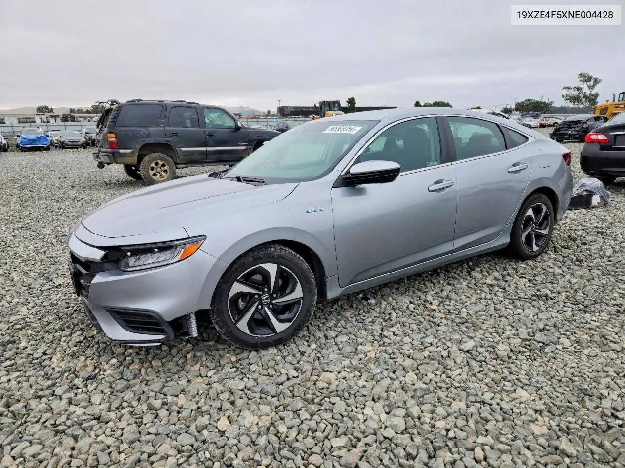 2022 Honda Insight Ex VIN: 19XZE4F5XNE004428 Lot: 60065956