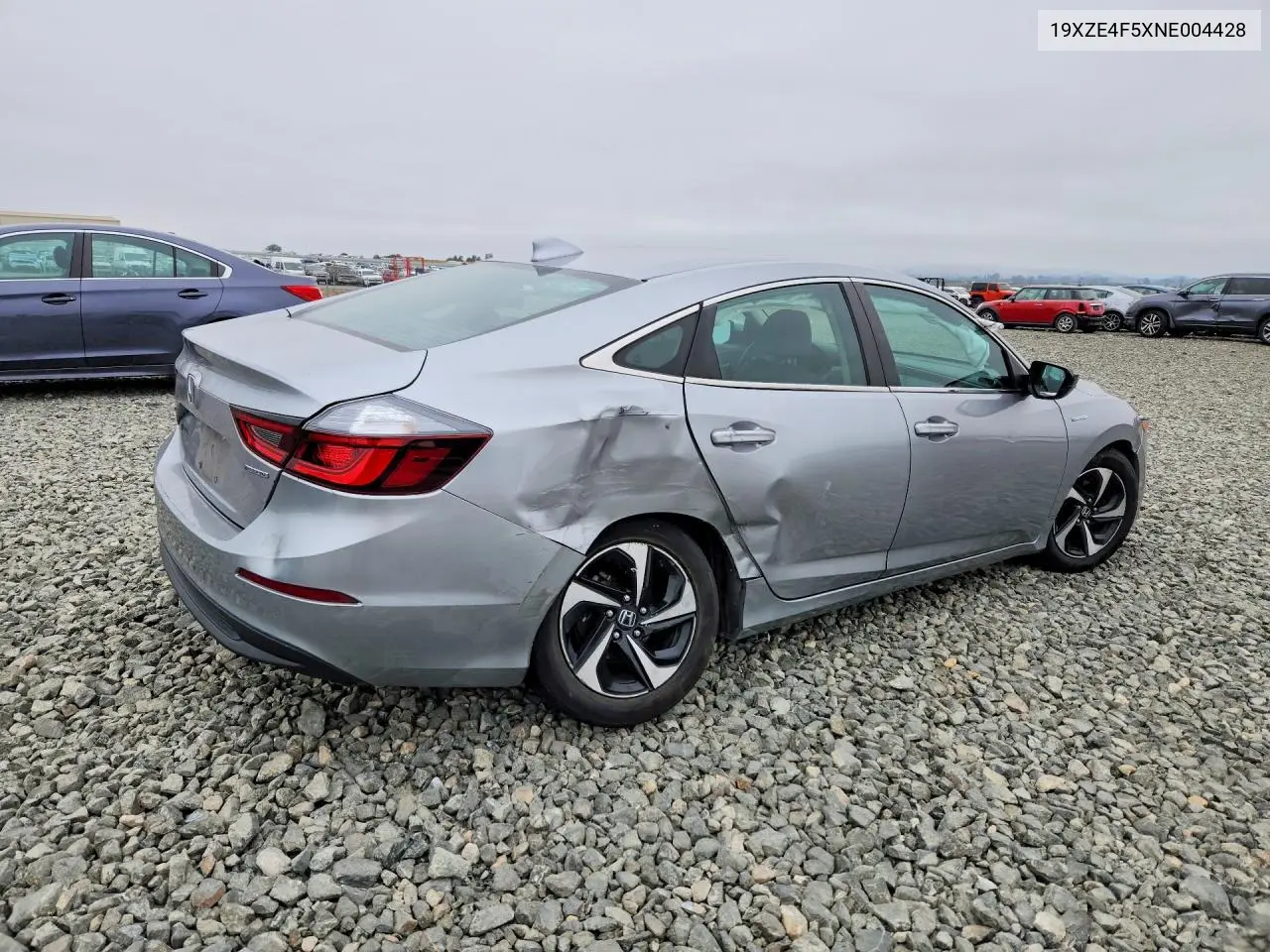 2022 Honda Insight Ex VIN: 19XZE4F5XNE004428 Lot: 60065956