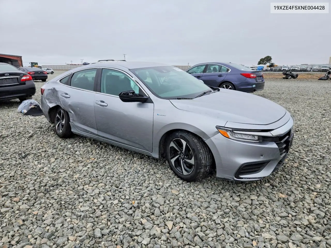 2022 Honda Insight Ex VIN: 19XZE4F5XNE004428 Lot: 60065956