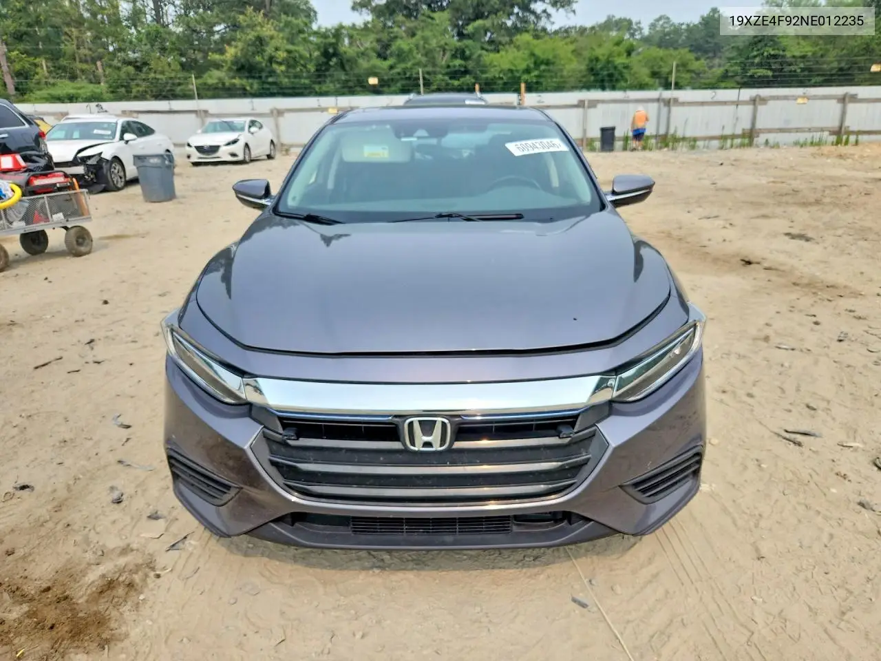 2022 Honda Insight Touring VIN: 19XZE4F92NE012235 Lot: 60943046
