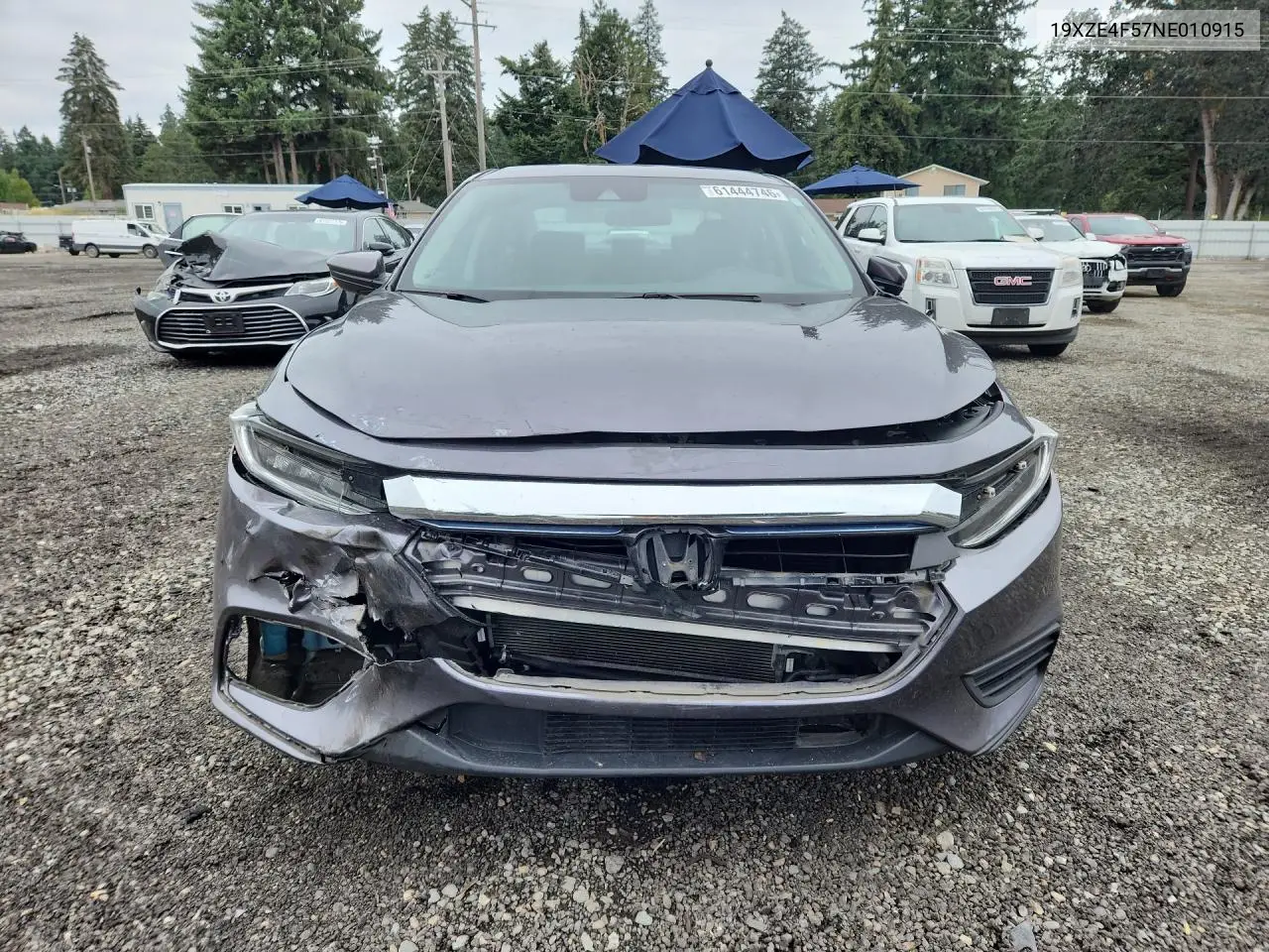 2022 Honda Insight Ex VIN: 19XZE4F57NE010915 Lot: 61444746