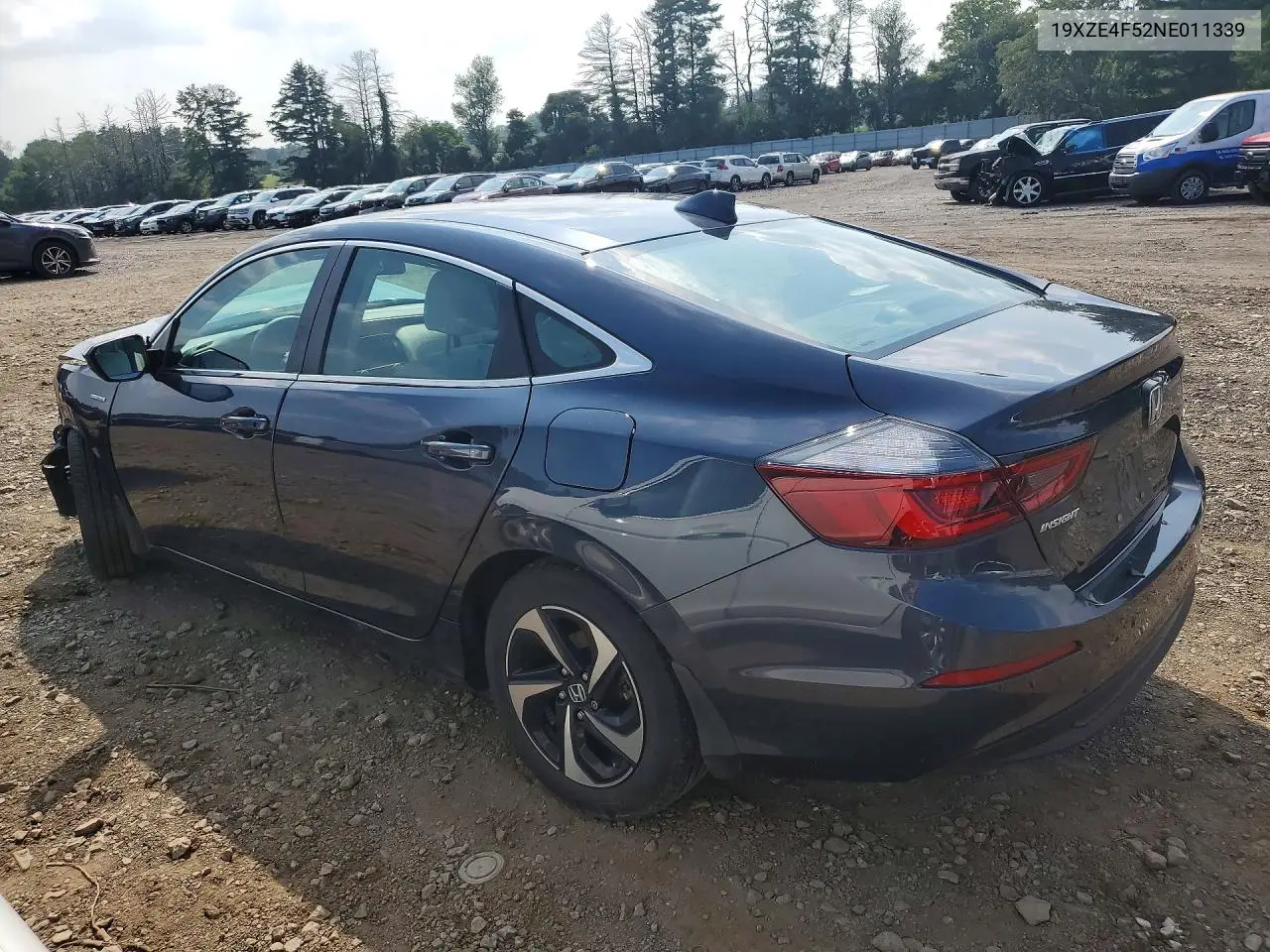 2022 Honda Insight Ex VIN: 19XZE4F52NE011339 Lot: 61833266