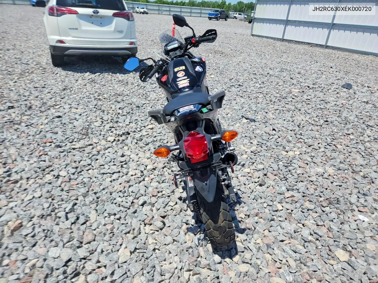 2014 Honda Nc700X VIN: JH2RC630XEK000720 Lot: 57158806