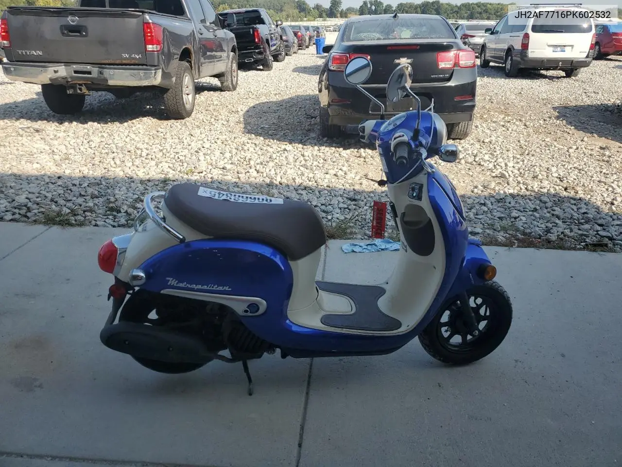 2023 Honda Ncw50 VIN: JH2AF7713PK602536 Lot: 80668845