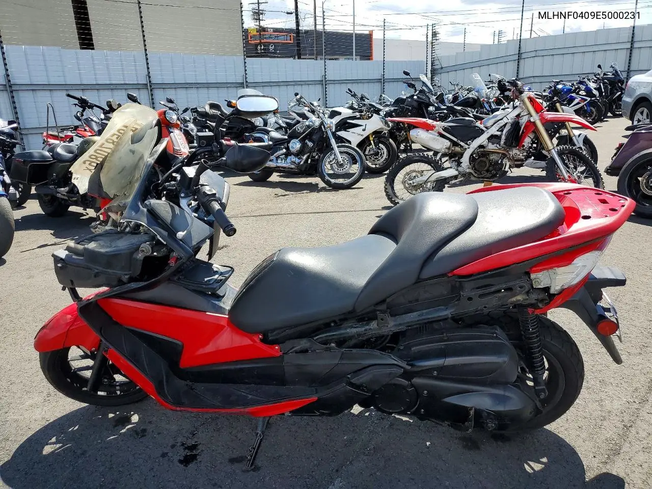 2014 Honda Nss300 VIN: MLHNF0409E5000231 Lot: 49587086