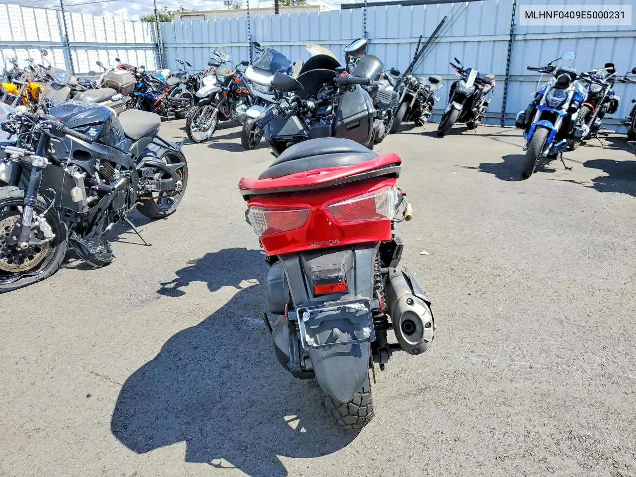 2014 Honda Nss300 VIN: MLHNF0409E5000231 Lot: 49587086