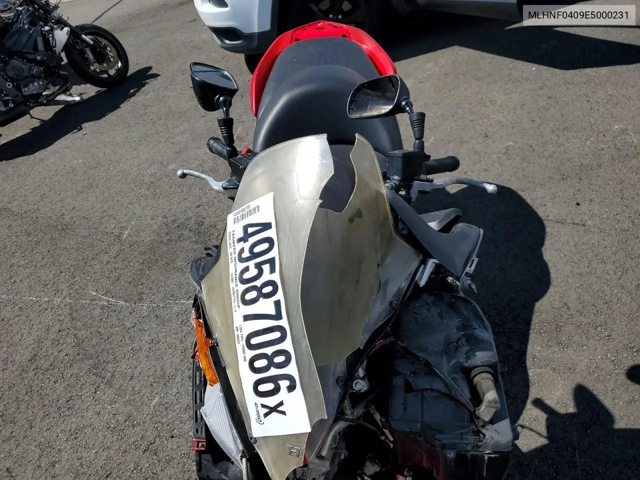 2014 Honda Nss300 VIN: MLHNF0409E5000231 Lot: 49587086