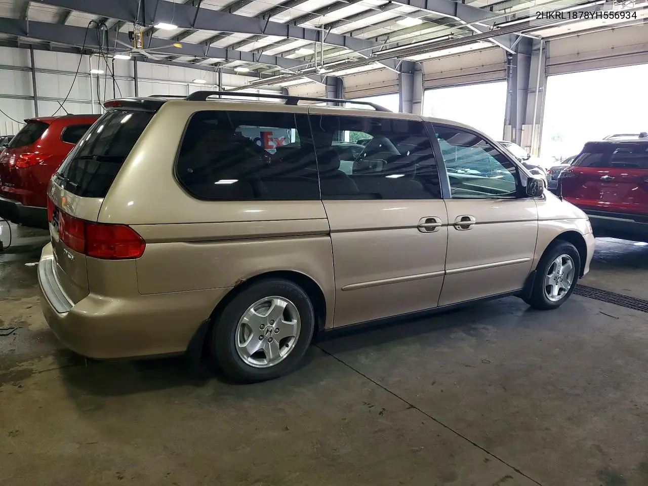 2000 Honda Odyssey Ex VIN: 2HKRL1878YH556934 Lot: 61685906
