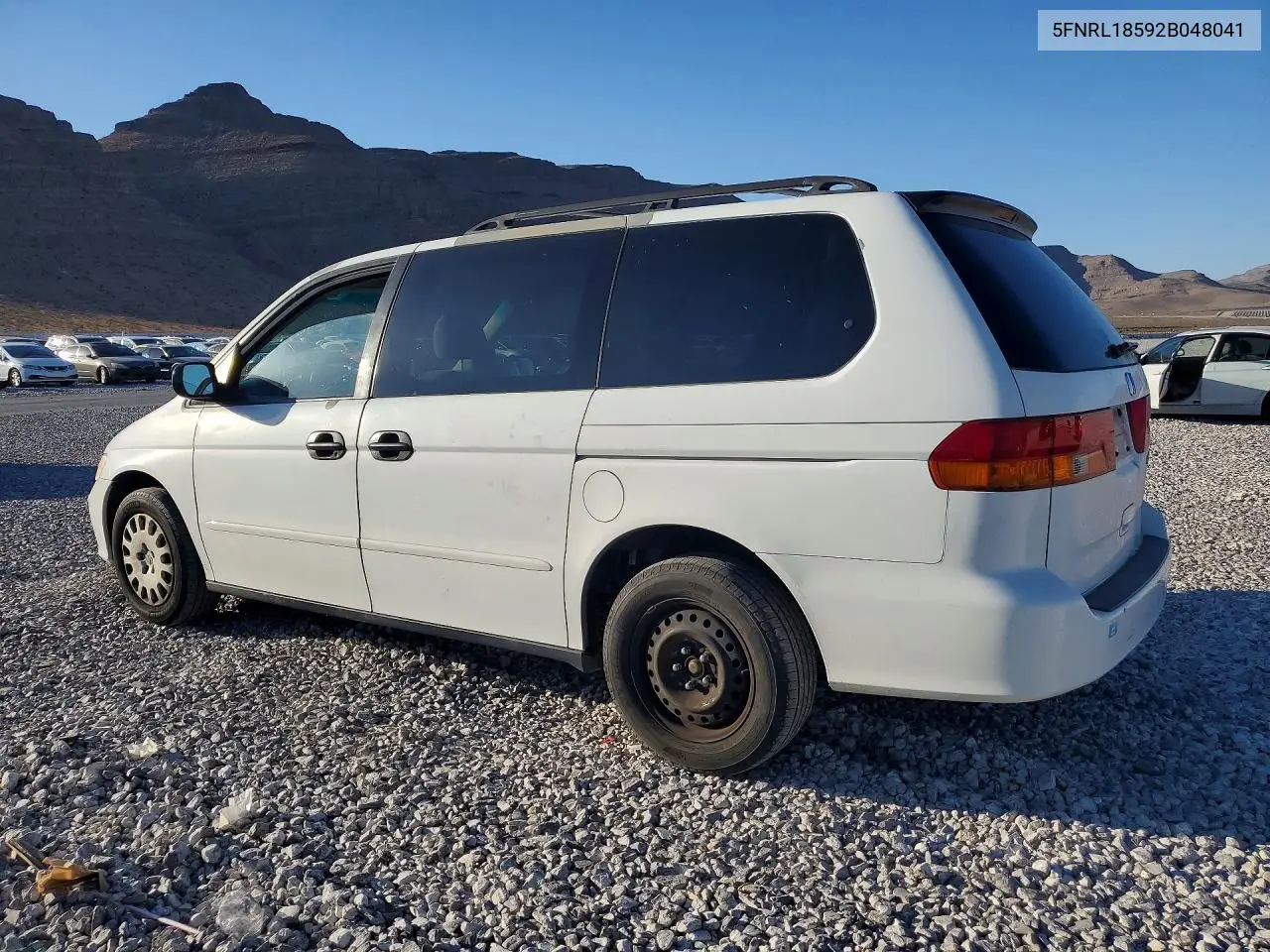 2002 Honda Odyssey Lx VIN: 5FNRL18592B048041 Lot: 52581746