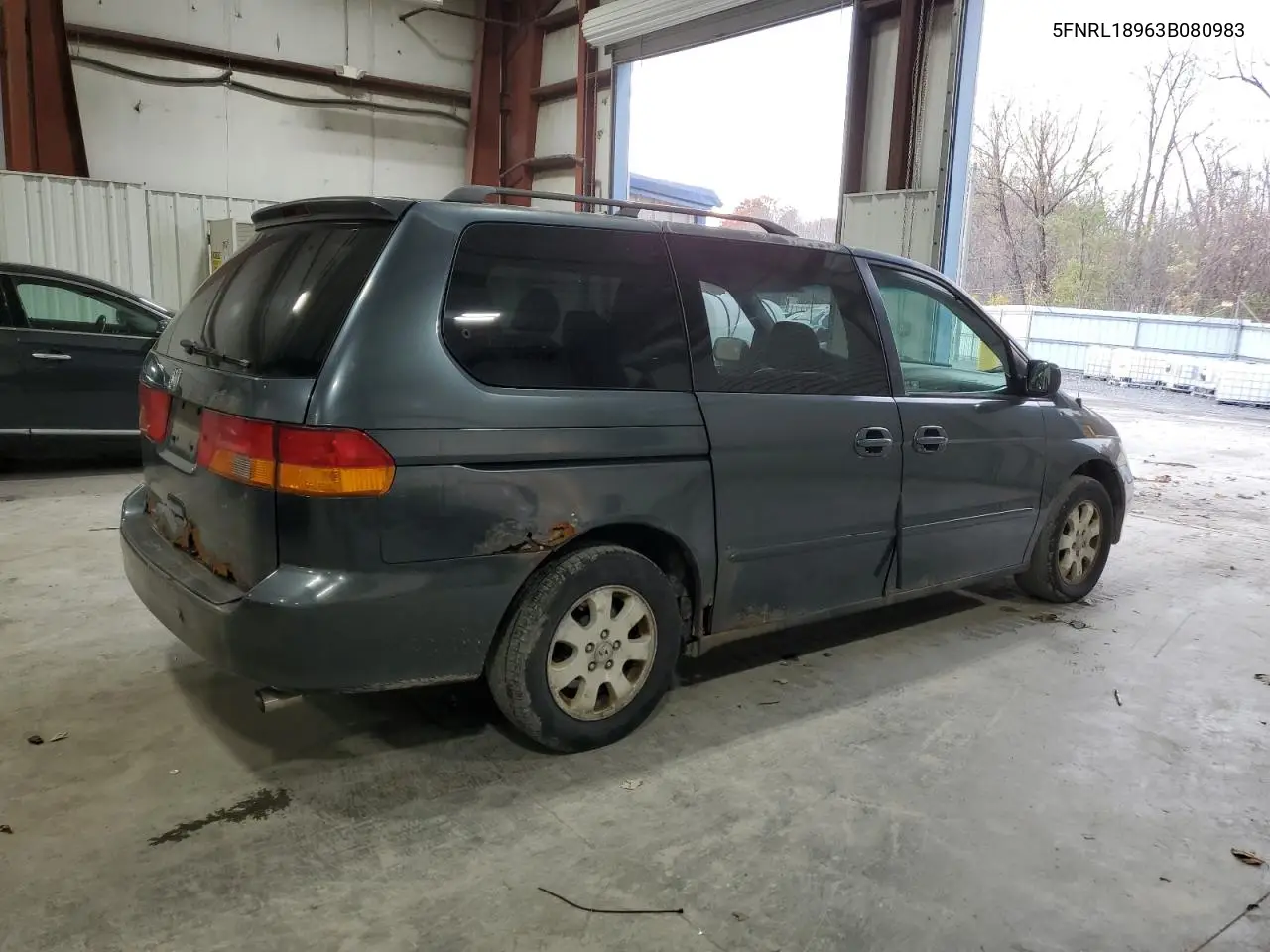 5FNRL18963B080983 2003 Honda Odyssey Exl