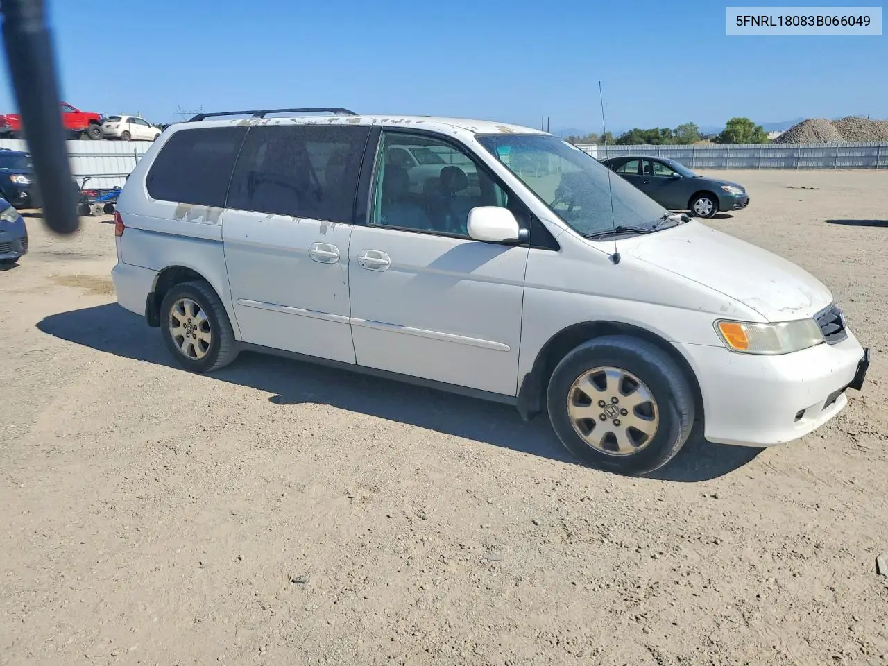 2003 Honda Odyssey Exl VIN: 5FNRL18083B066049 Lot: 61934896