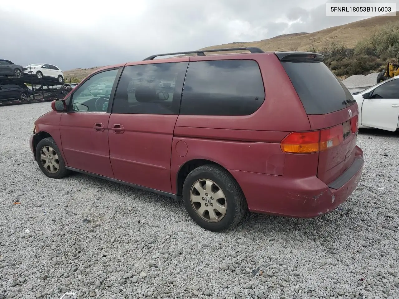 5FNRL18053B116003 2003 Honda Odyssey Exl