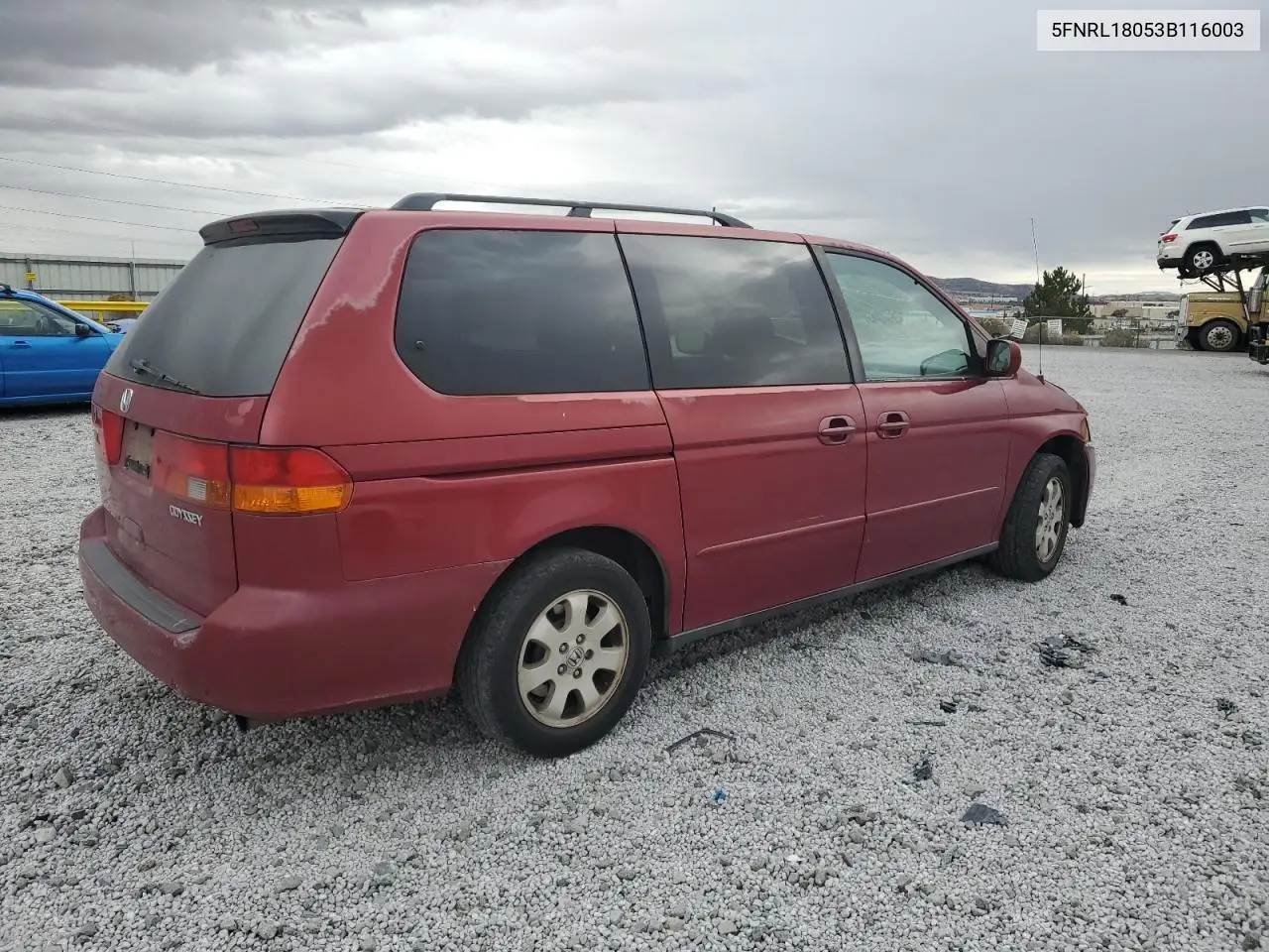 5FNRL18053B116003 2003 Honda Odyssey Exl