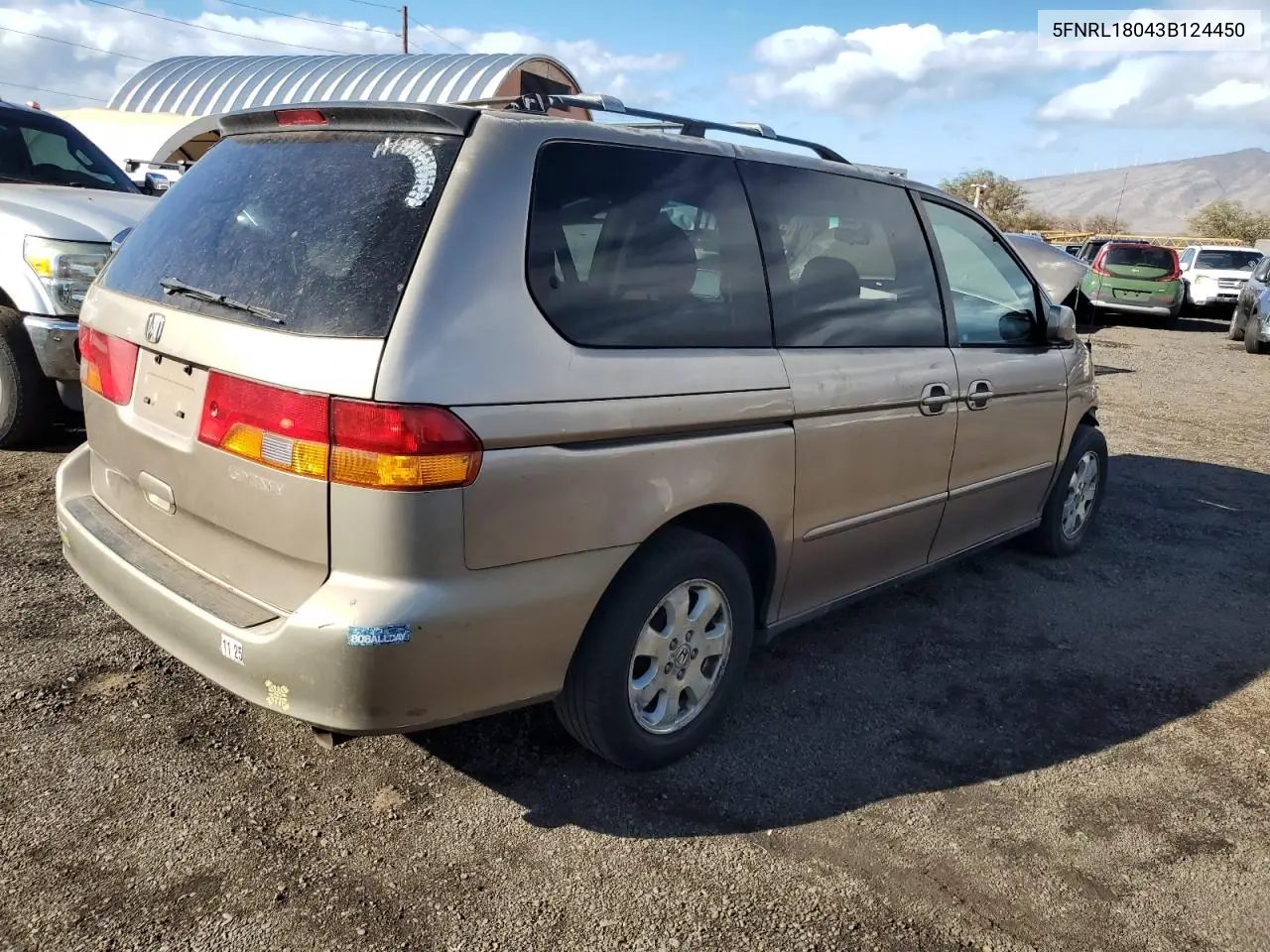 5FNRL18043B124450 2003 Honda Odessey