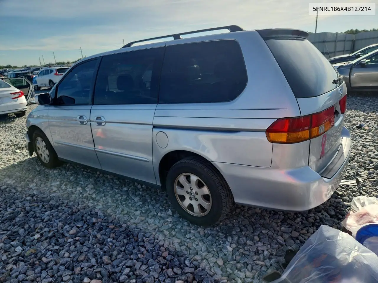 2004 Honda Odyssey Ex VIN: 5FNRL186X4B127214 Lot: 57479406