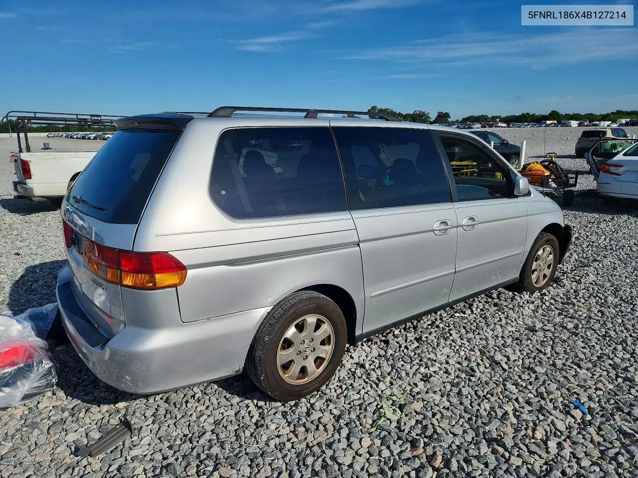2004 Honda Odyssey Ex VIN: 5FNRL186X4B127214 Lot: 57479406