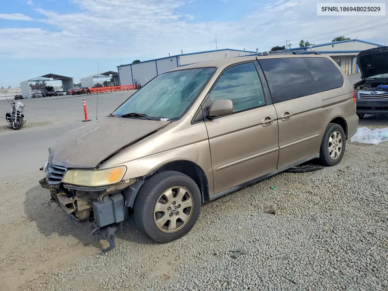 2004 Honda Odyssey Ex VIN: 5FNRL18694B025029 Lot: 61542736