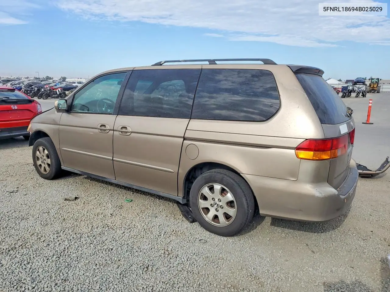 2004 Honda Odyssey Ex VIN: 5FNRL18694B025029 Lot: 61542736