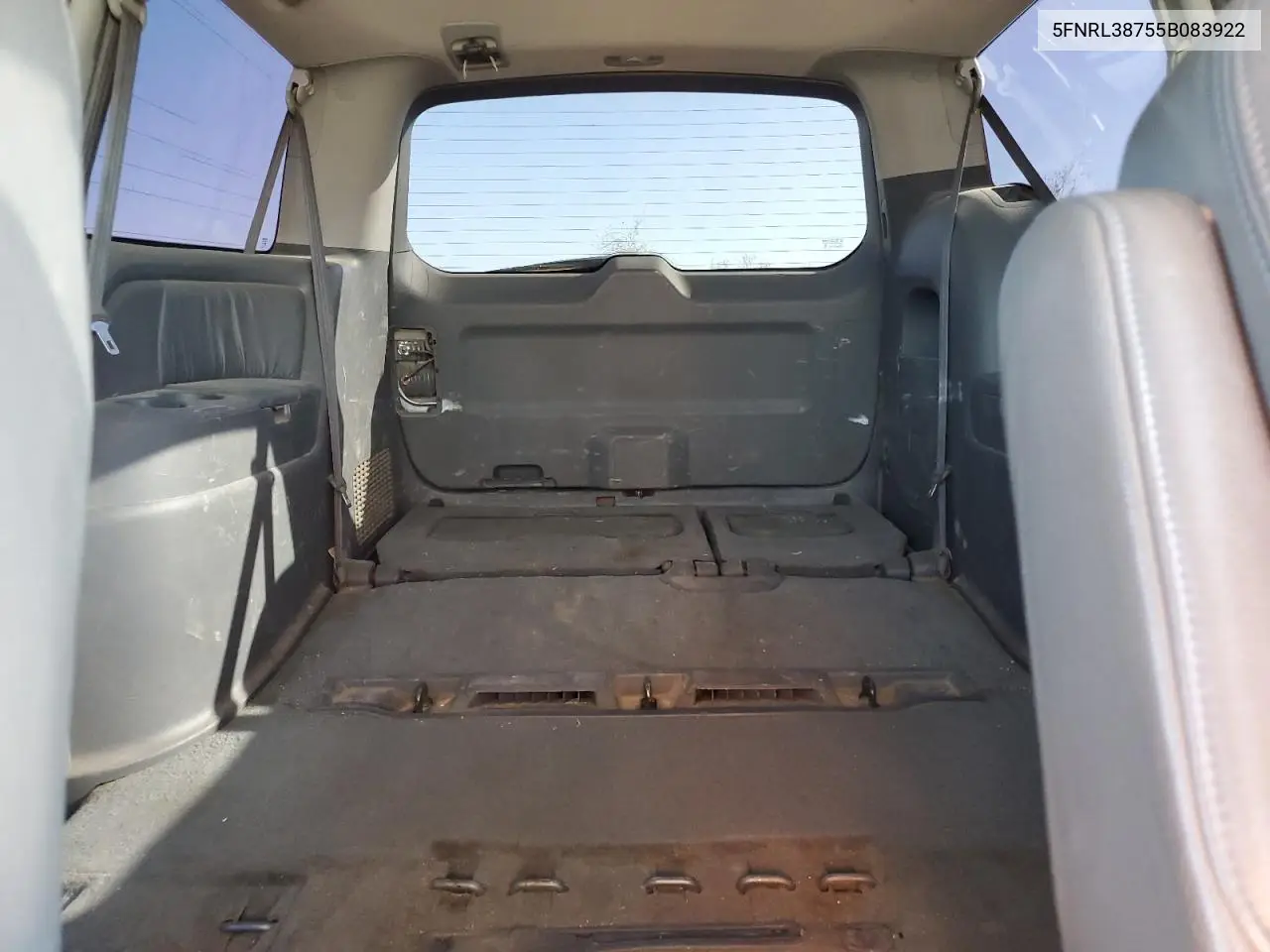 5FNRL38755B083922 2005 Honda Odyssey Exl
