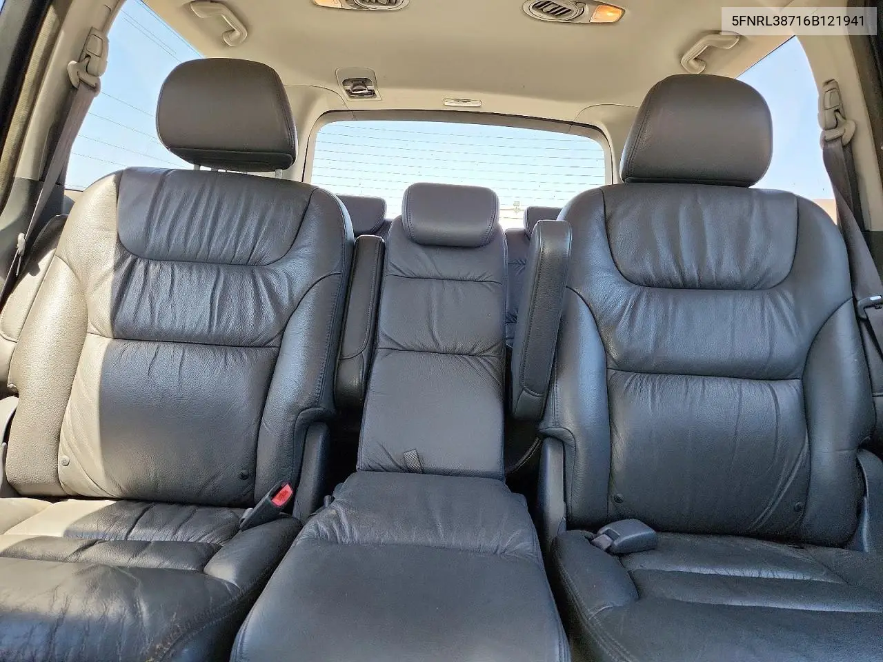 2006 Honda Odyssey Exl VIN: 5FNRL38716B121941 Lot: 62177446