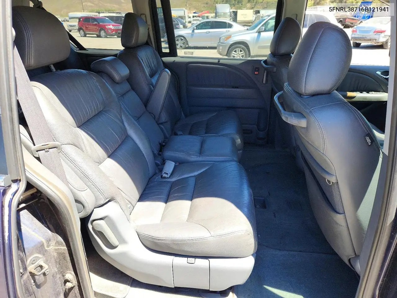 2006 Honda Odyssey Exl VIN: 5FNRL38716B121941 Lot: 62177446