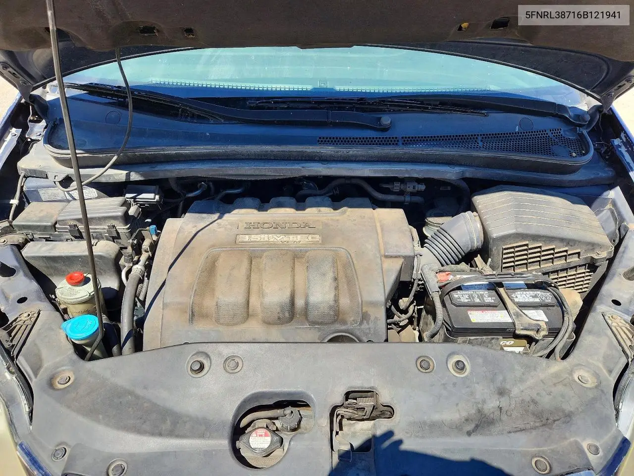 2006 Honda Odyssey Exl VIN: 5FNRL38716B121941 Lot: 62177446