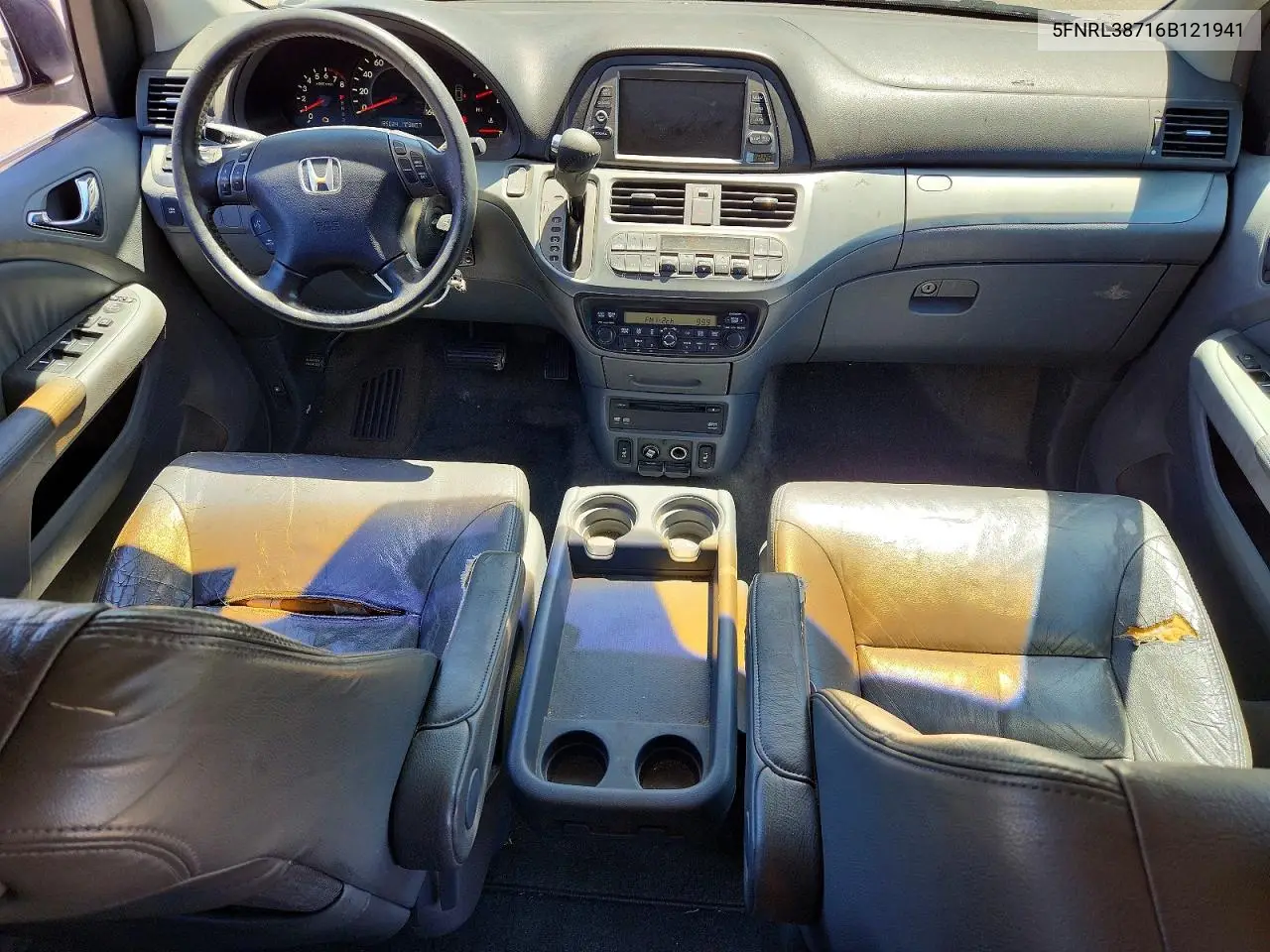 2006 Honda Odyssey Exl VIN: 5FNRL38716B121941 Lot: 62177446