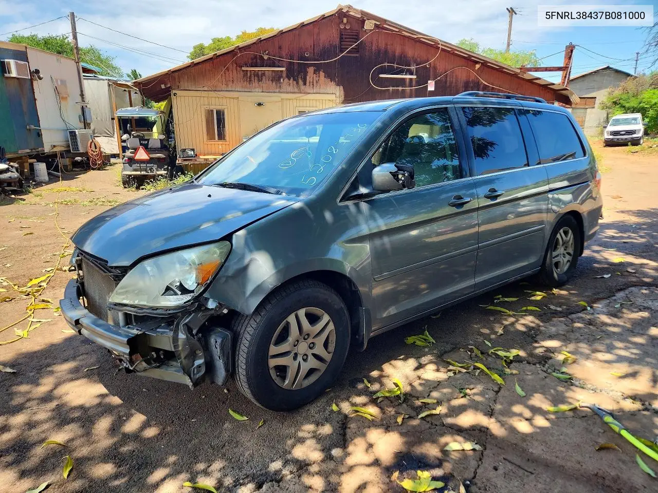 2007 Honda Odyssey Ex