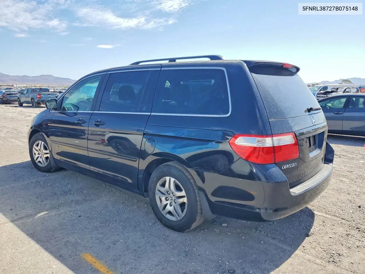 2007 Honda Odyssey Exl VIN: 5FNRL38727B075148 Lot: 55040296