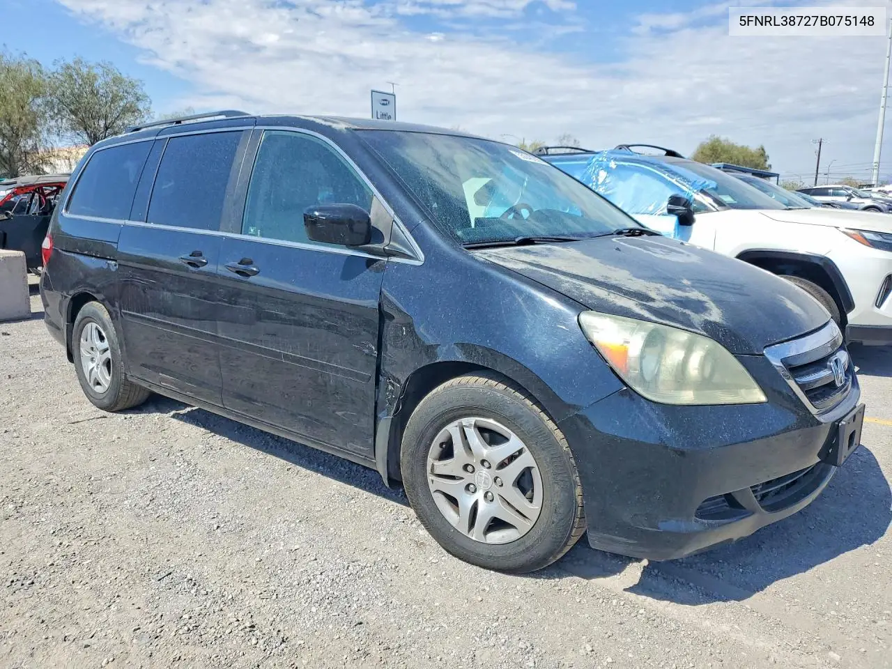 2007 Honda Odyssey Exl VIN: 5FNRL38727B075148 Lot: 55040296