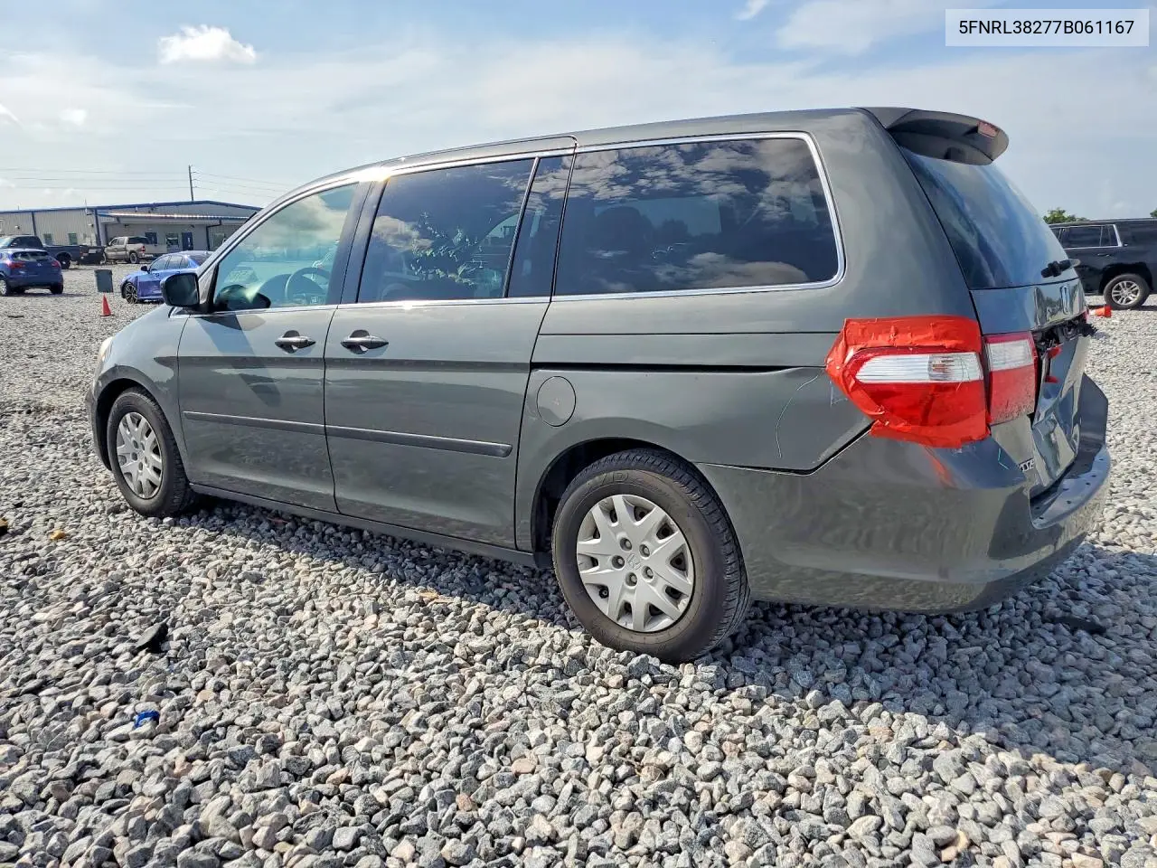2007 Honda Odyssey Lx VIN: 5FNRL38277B061167 Lot: 57830816
