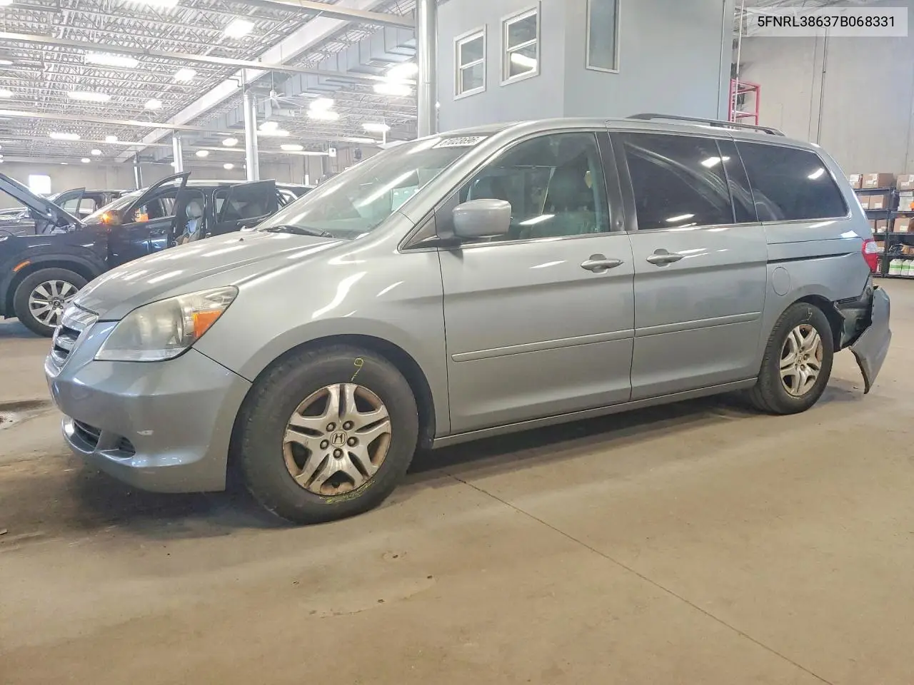 2007 Honda Odyssey Exl VIN: 5FNRL38637B068331 Lot: 61023696