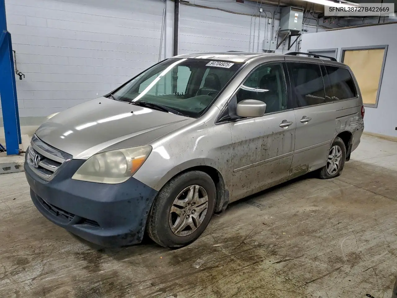 5FNRL38727B422669 2007 Honda 1200 Aspen