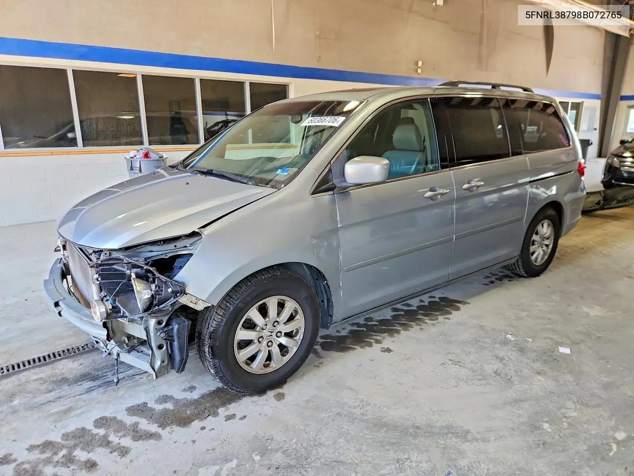 2008 Honda Odyssey Exl VIN: 5FNRL38798B072765 Lot: 60366706