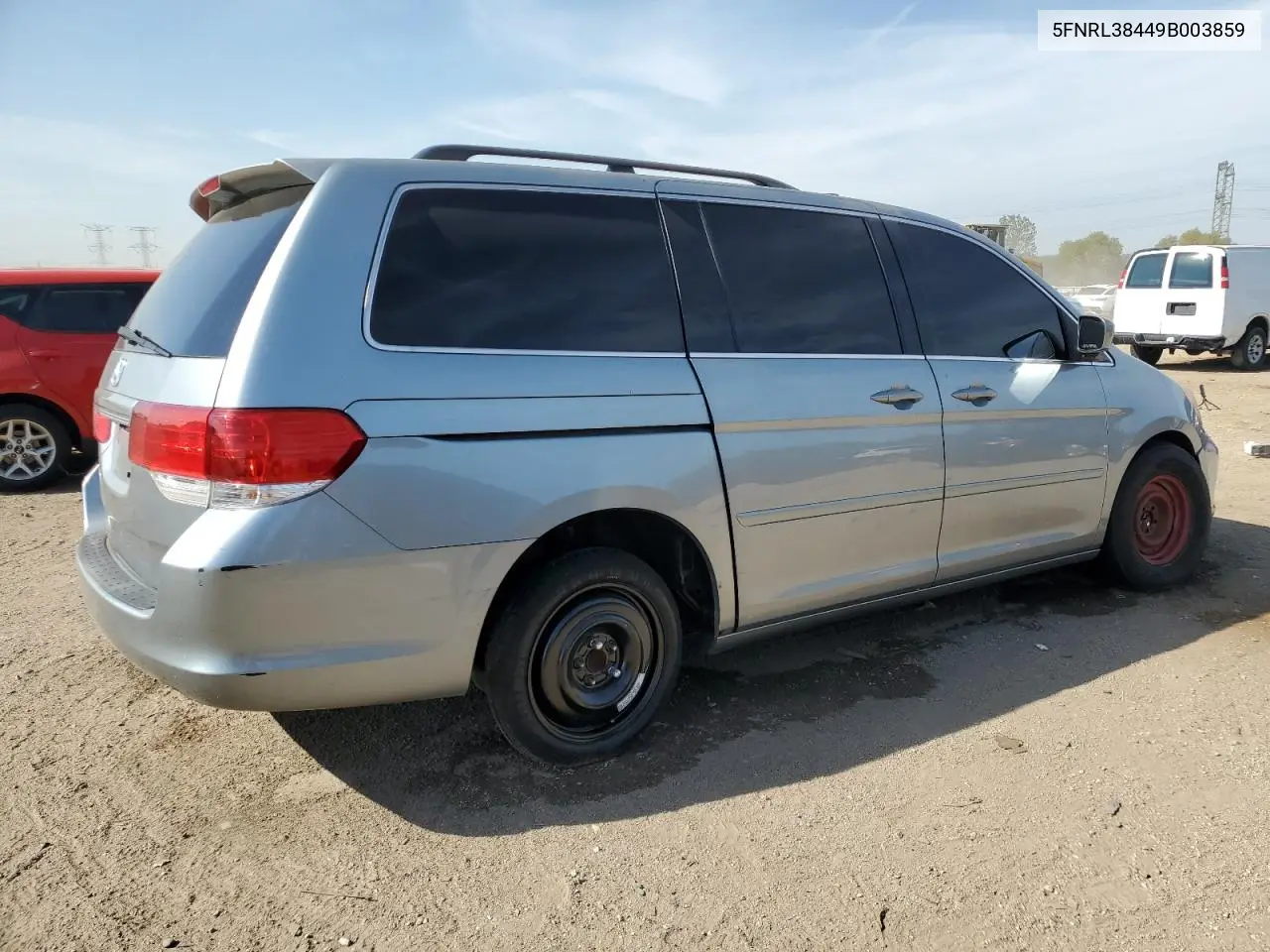 5FNRL38449B003859 2009 Honda Odyssey Ex