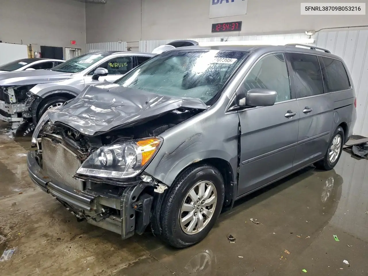 5FNRL38709B053216 2009 Honda Odyssey Exl