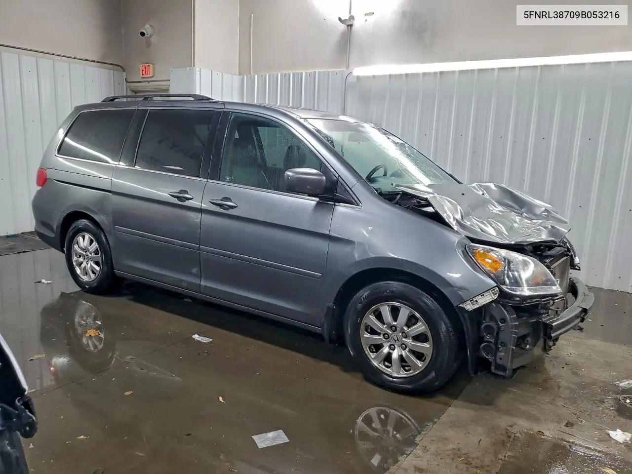 5FNRL38709B053216 2009 Honda Odyssey Exl