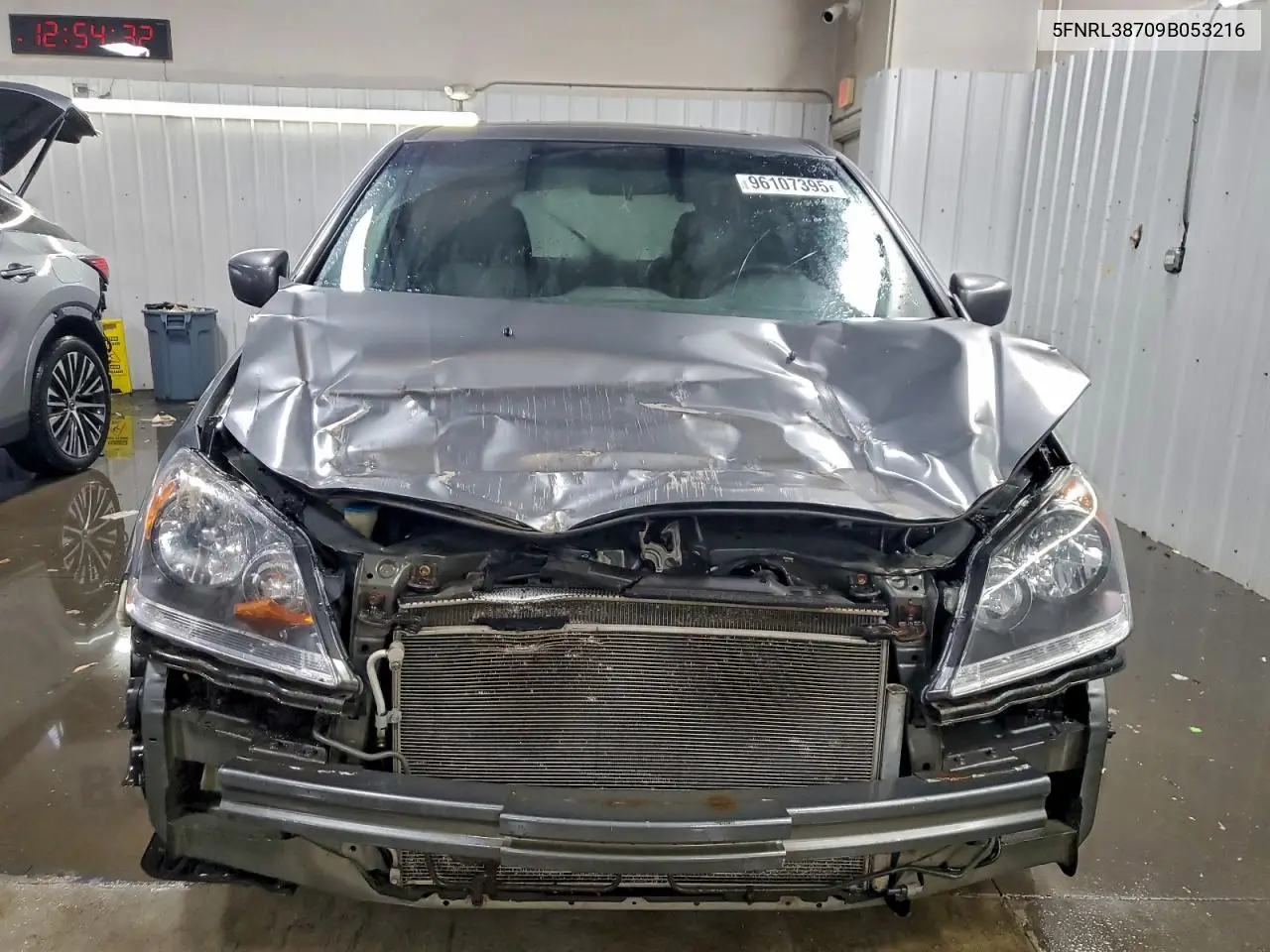 5FNRL38709B053216 2009 Honda Odyssey Exl