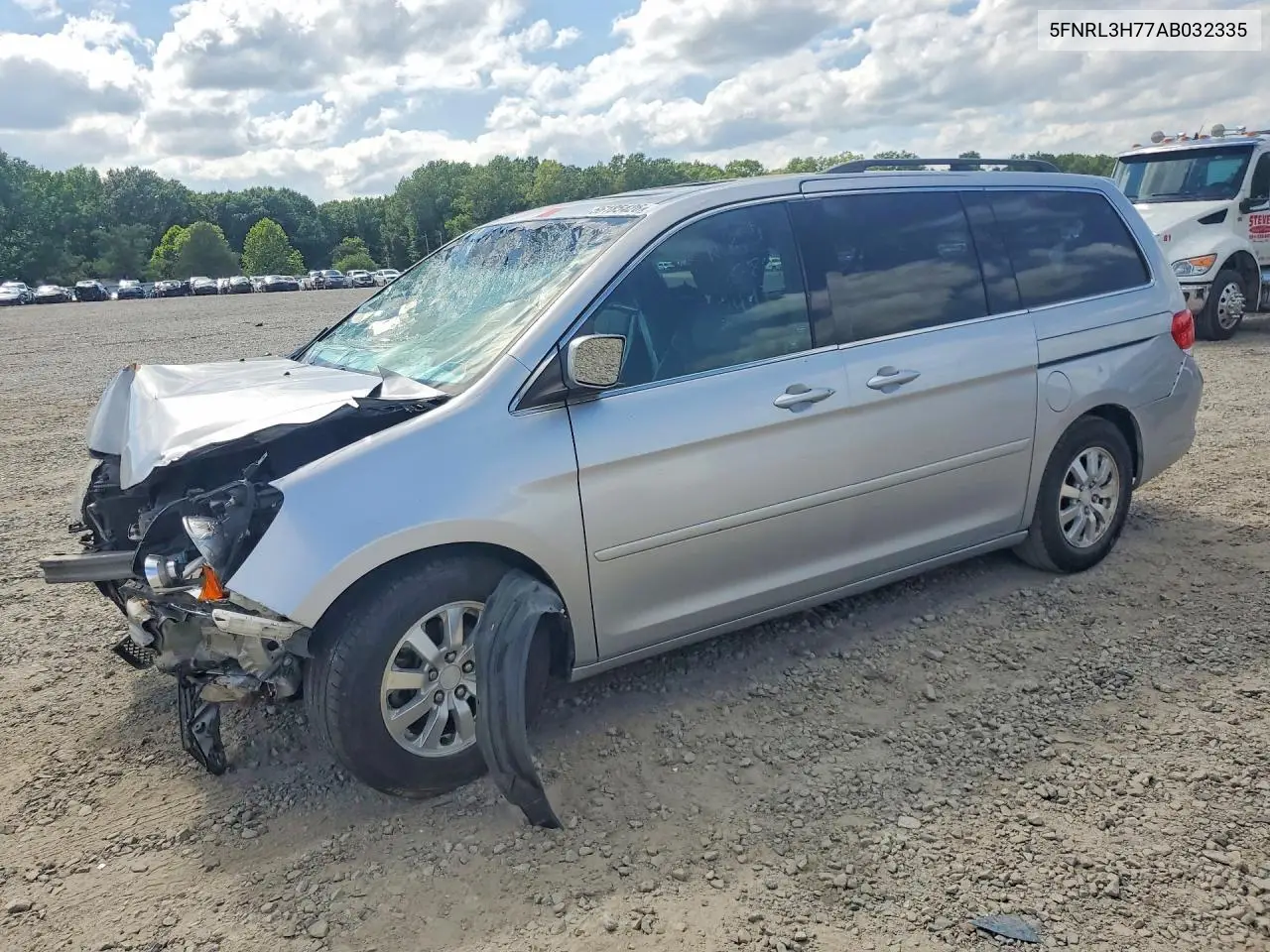 2010 Honda Odyssey Exl VIN: 5FNRL3H77AB032335 Lot: 56185426