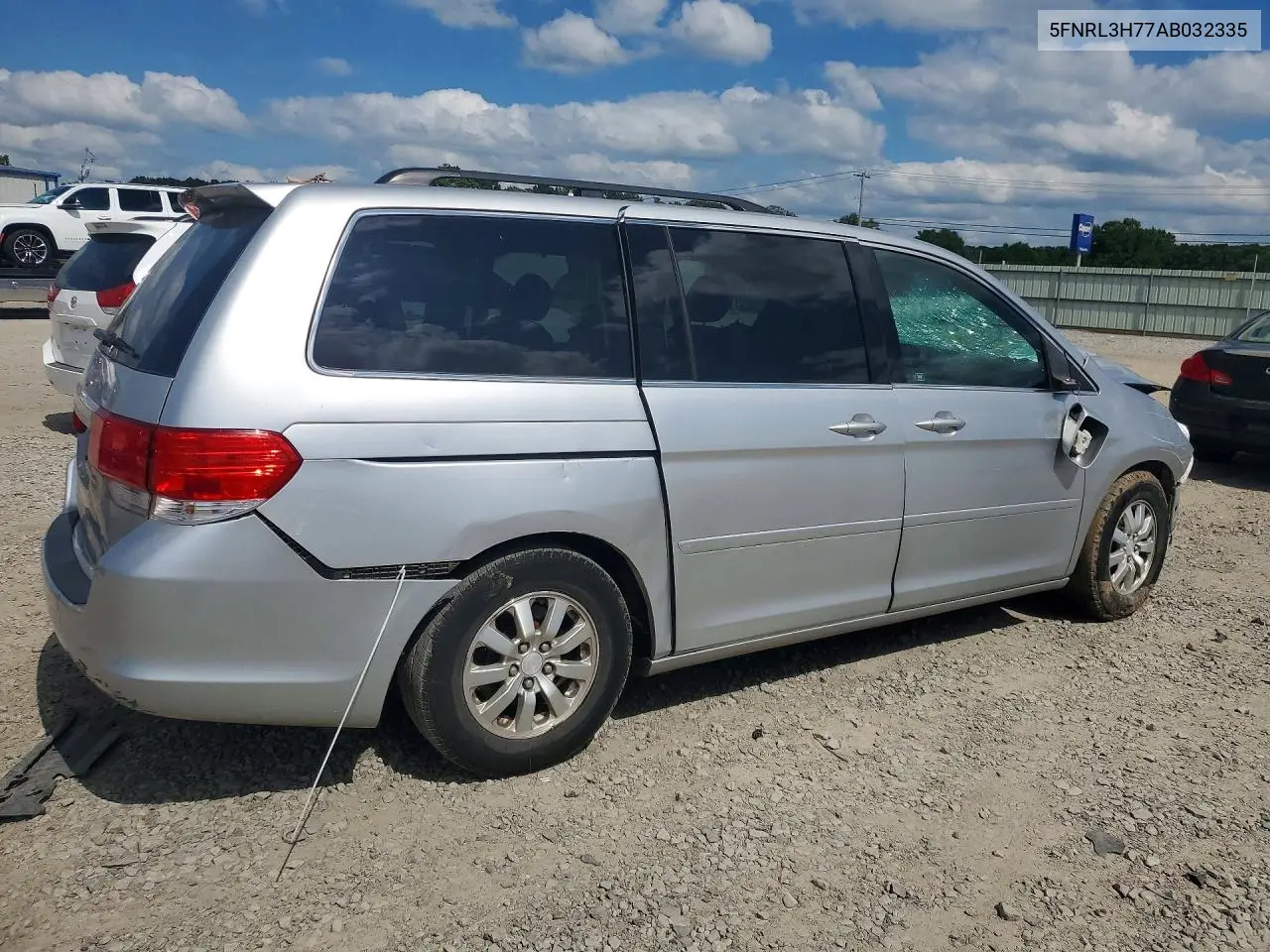 2010 Honda Odyssey Exl VIN: 5FNRL3H77AB032335 Lot: 56185426