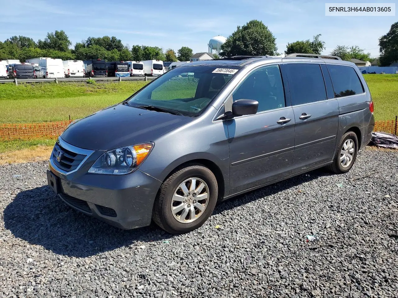 2010 Honda Odyssey Exl VIN: 5FNRL3H64AB013605 Lot: 59673846