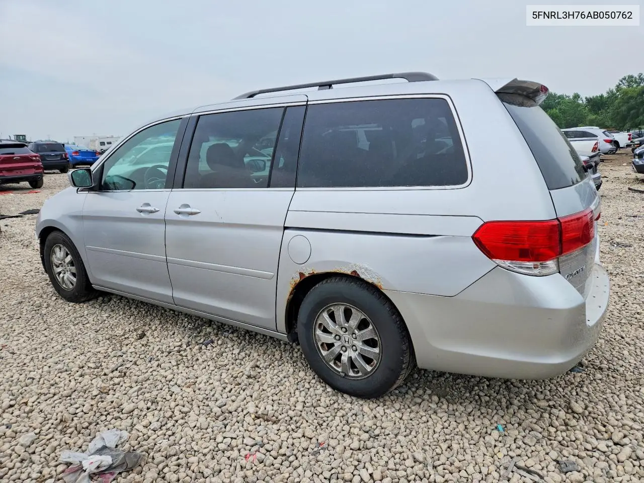 2010 Honda Odyssey Exl VIN: 5FNRL3H76AB050762 Lot: 61402436