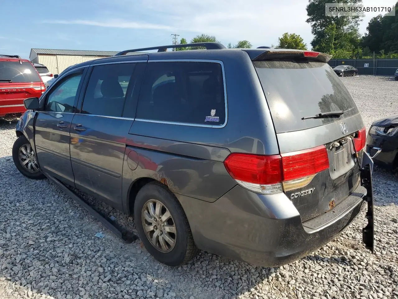 2010 Honda Odyssey Exl VIN: 5FNRL3H63AB101710 Lot: 61529506