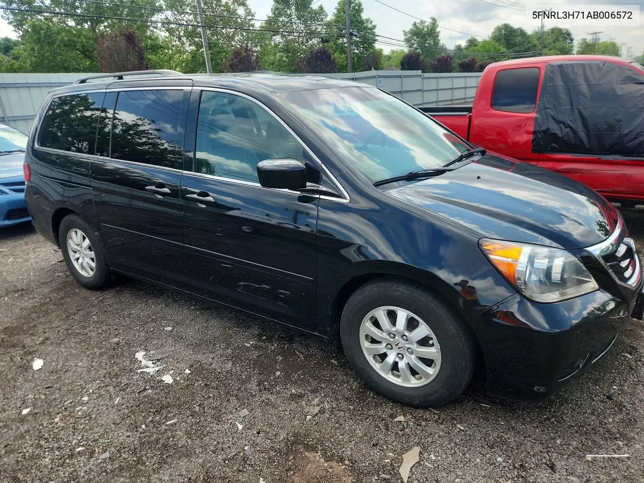 2010 Honda Odyssey Exl VIN: 5FNRL3H71AB006572 Lot: 61863086