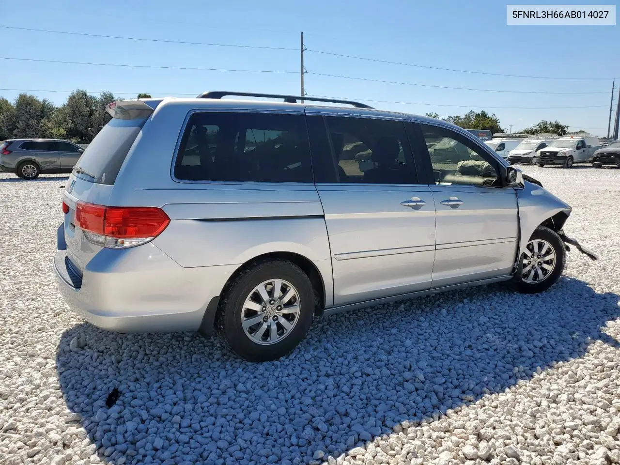 5FNRL3H66AB014027 2010 Honda Odyssey Exl