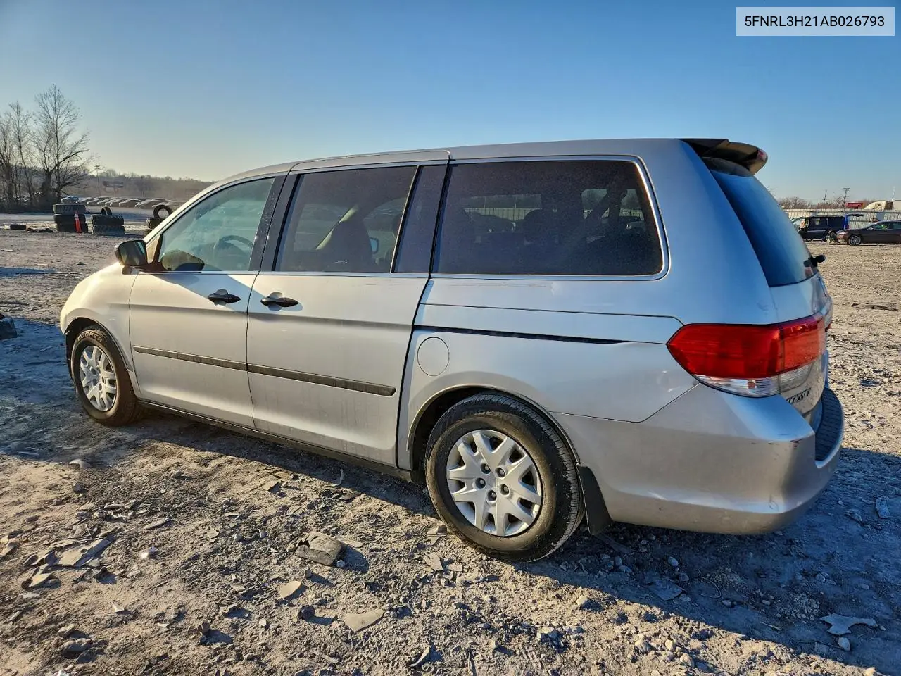 5FNRL3H21AB026793 2010 Honda Odyssey Lx