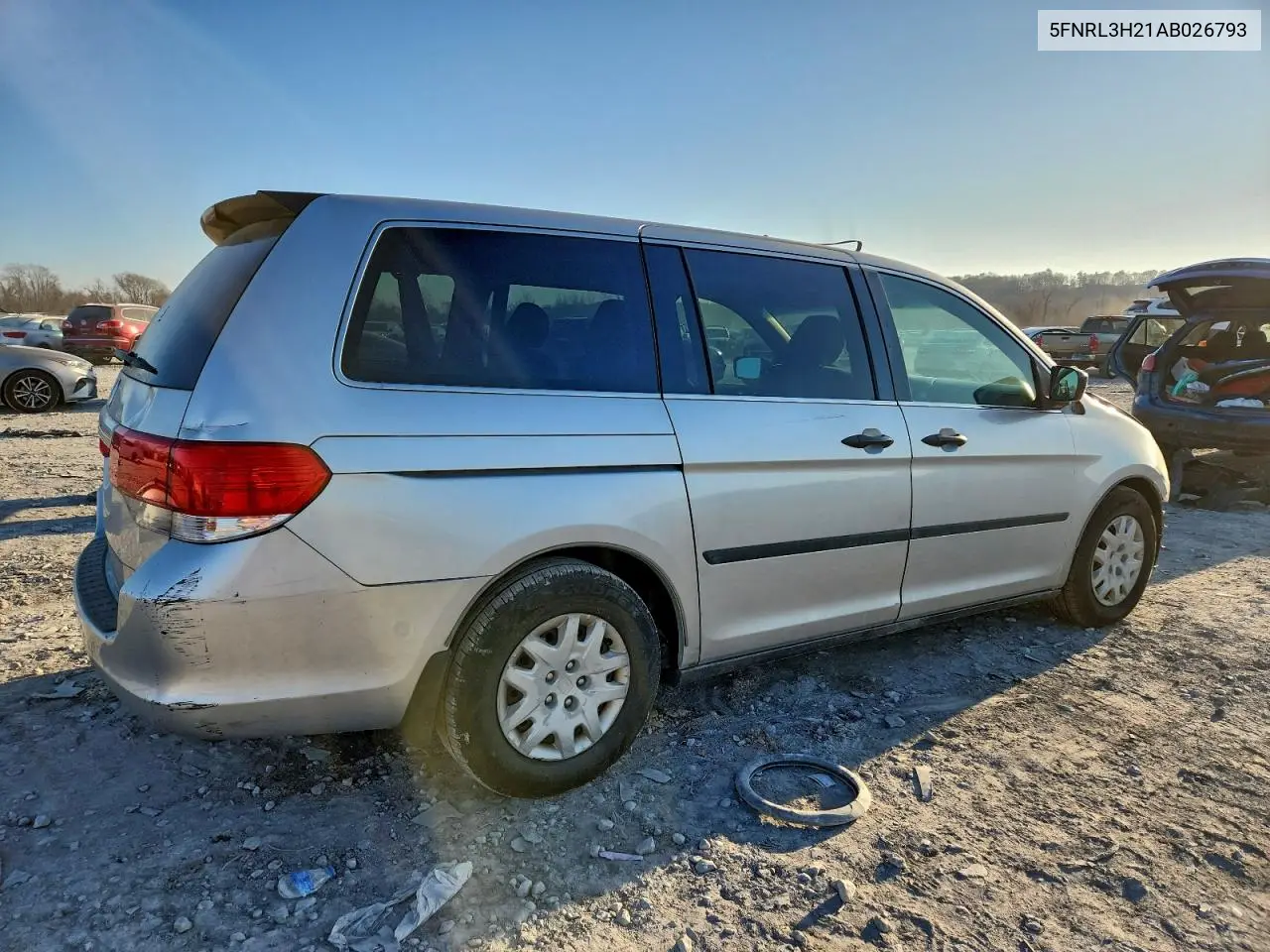 5FNRL3H21AB026793 2010 Honda Odyssey Lx